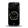 realisation back phone cover | glass case for iphone 13 pro
