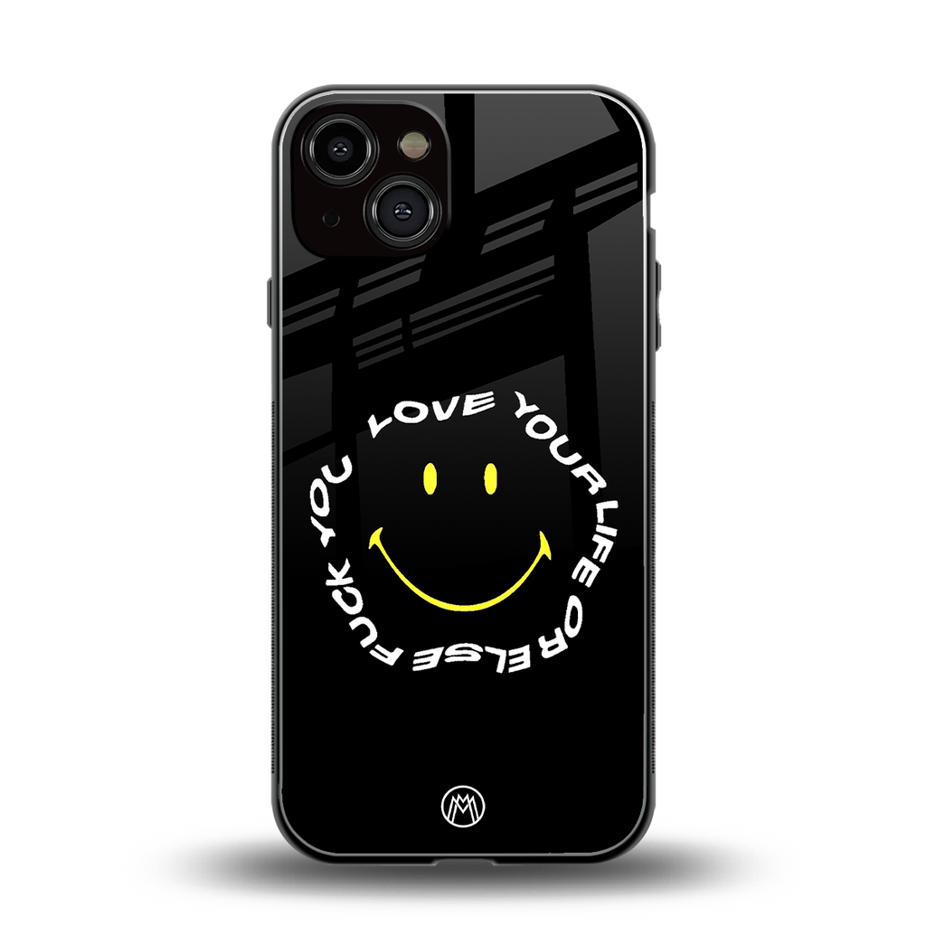 realisation back phone cover | glass case for iphone 13