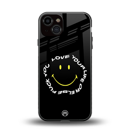 realisation back phone cover | glass case for iphone 13