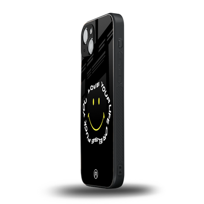 realisation back phone cover | glass case for iphone 15