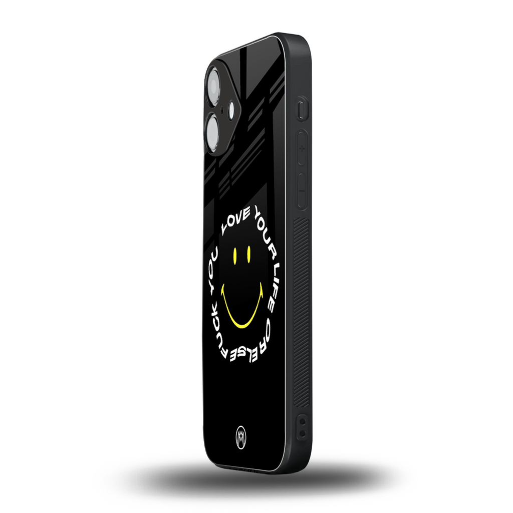 realisation back phone cover | glass case for iphone 16 plus