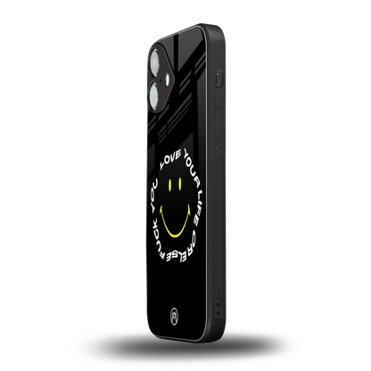 realisation back phone cover | glass case for iphone 16 plus
