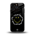 realisation back phone cover | glass case for iphone 16 pro