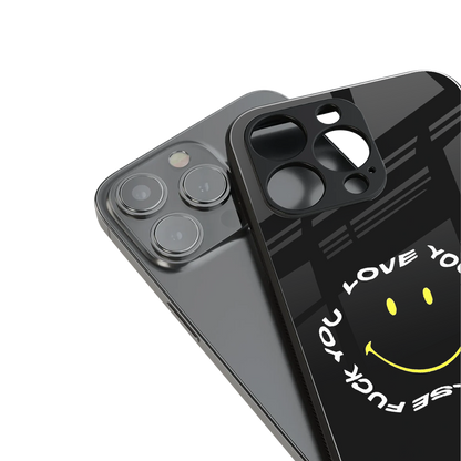 realisation back phone cover | glass case for iphone 14 pro max