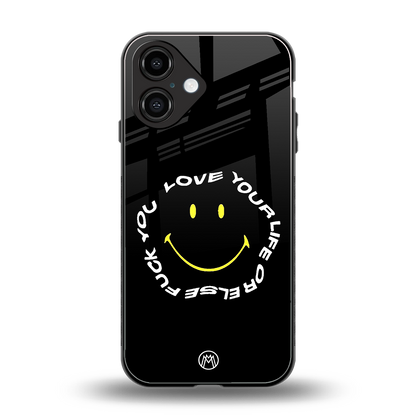 realisation back phone cover | glass case for iphone 16