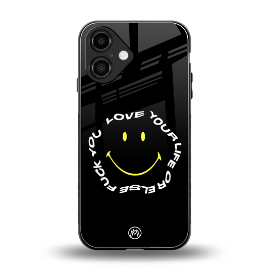 realisation back phone cover | glass case for iphone 16
