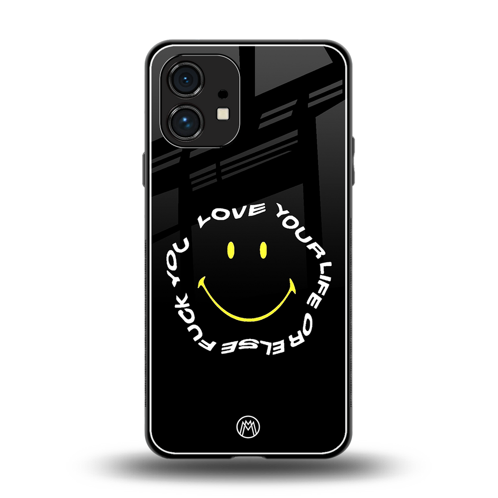 realisation back phone cover | glass case for nothing phone 1