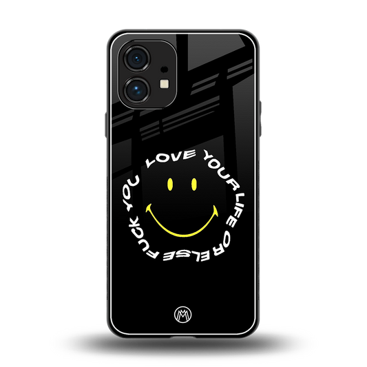 realisation back phone cover | glass case for nothing phone 1
