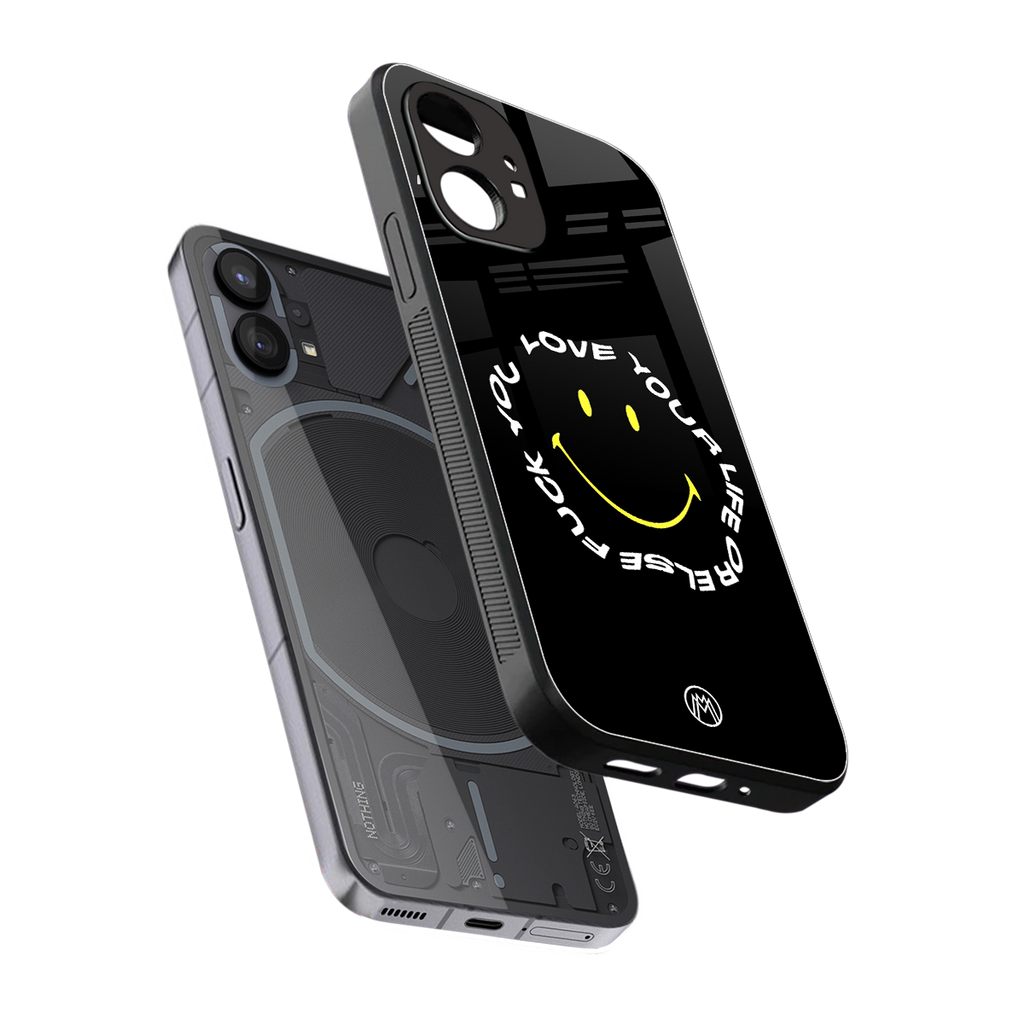 realisation back phone cover | glass case for nothing phone 1