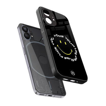 realisation back phone cover | glass case for nothing phone 1