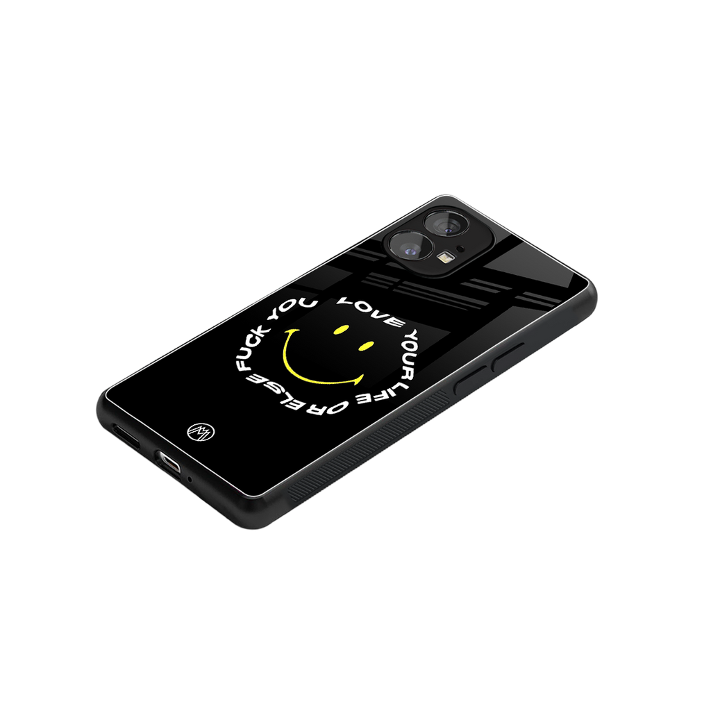 realisation back phone cover | glass case for nothing phone 1