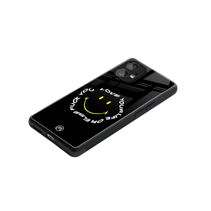 realisation back phone cover | glass case for nothing phone 1