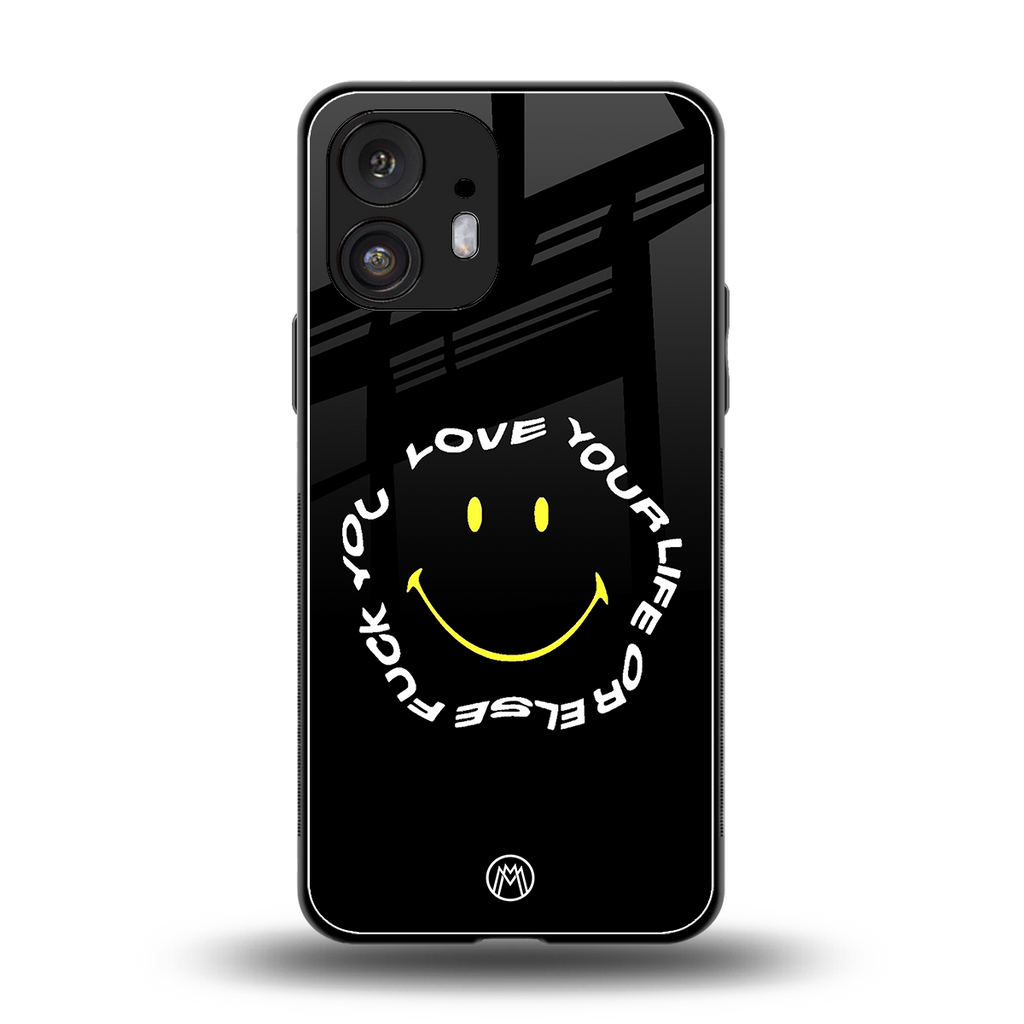 realisation back phone cover | glass case for nothing phone 2