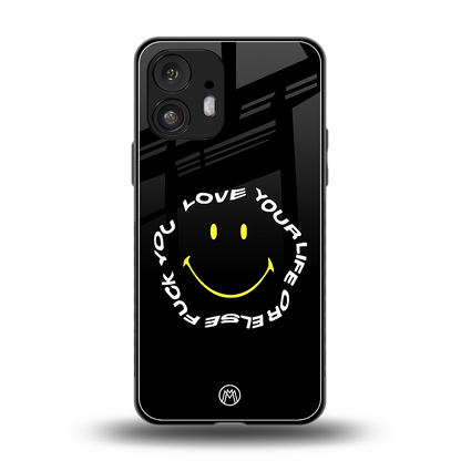 realisation back phone cover | glass case for nothing phone 2