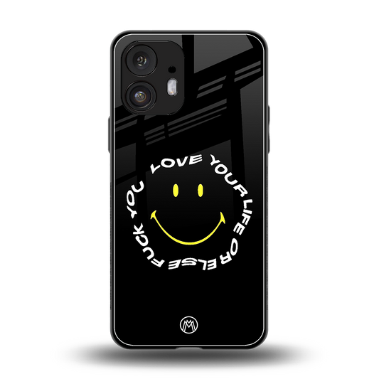 realisation back phone cover | glass case for nothing phone 2