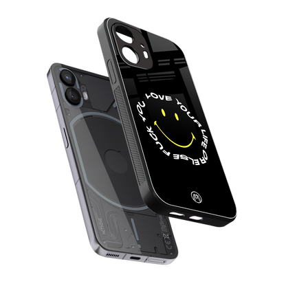 realisation back phone cover | glass case for nothing phone 2