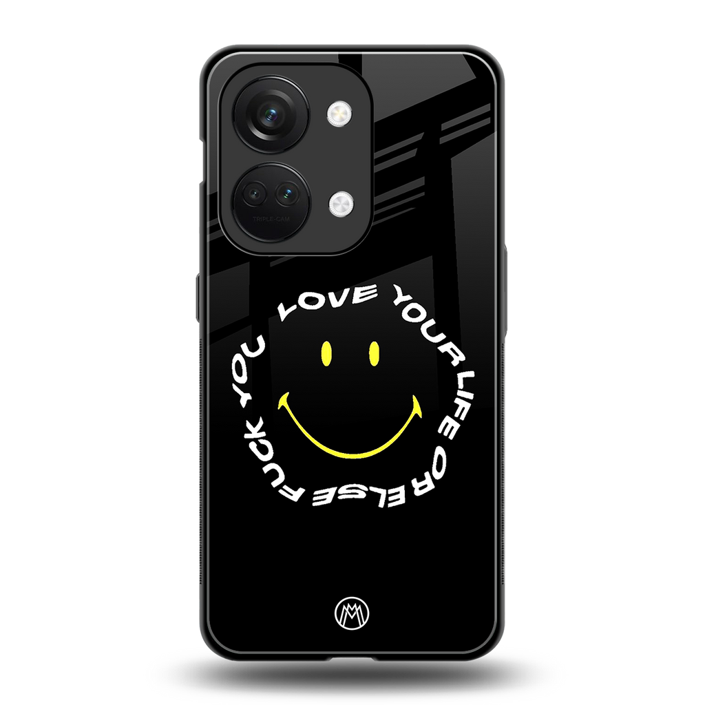realisation back phone cover | glass case for oneplus nord 3