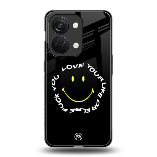 realisation back phone cover | glass case for oneplus nord 3