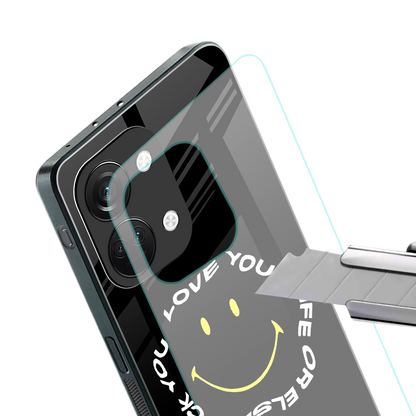 realisation back phone cover | glass case for oneplus nord 3