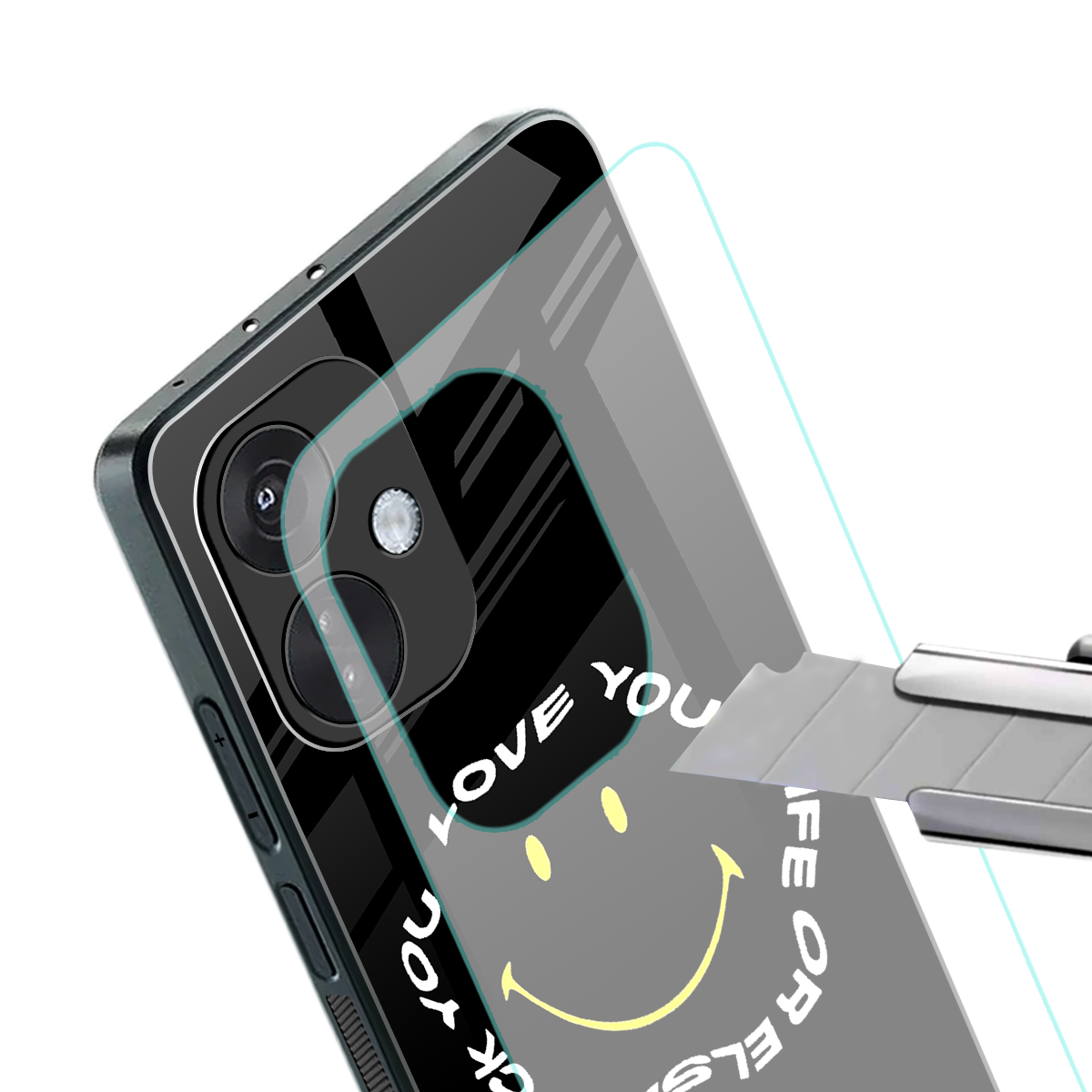 realisation back phone cover | glass case for oneplus nord ce 3