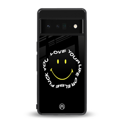 realisation back phone cover | glass case for google pixel 6 pro