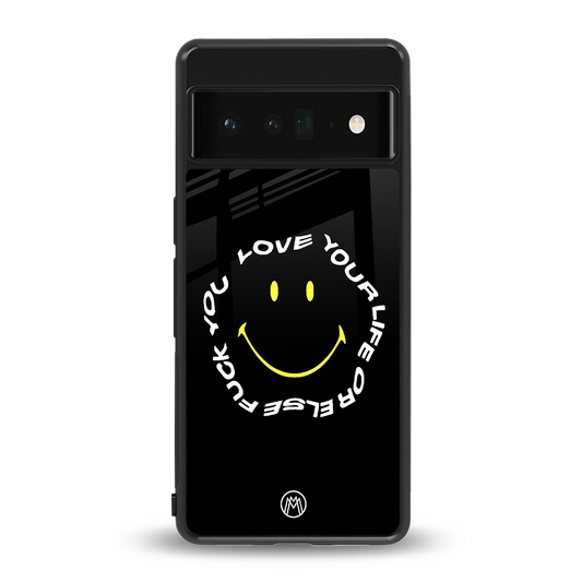 realisation back phone cover | glass case for google pixel 6 pro