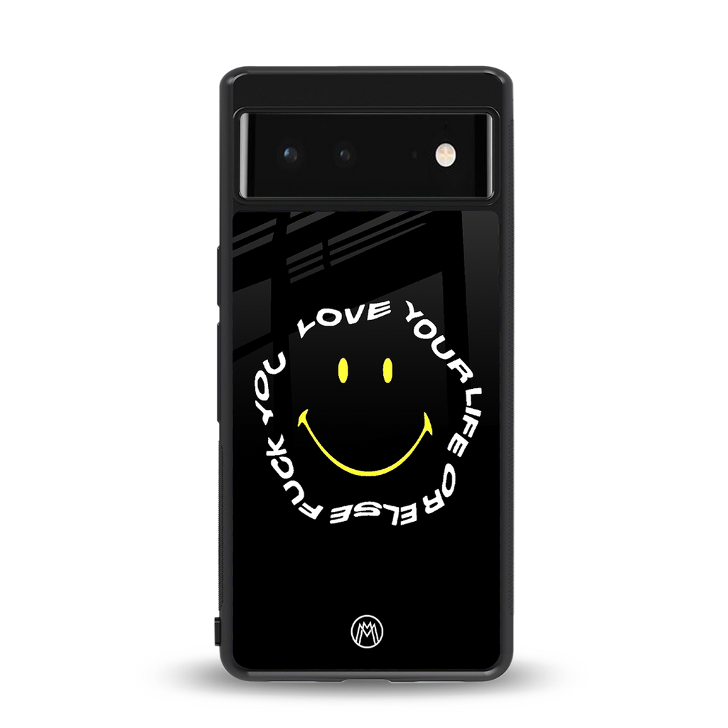 realisation back phone cover | glass case for google pixel 6