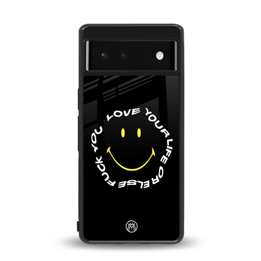 realisation back phone cover | glass case for Google Pixel 6A