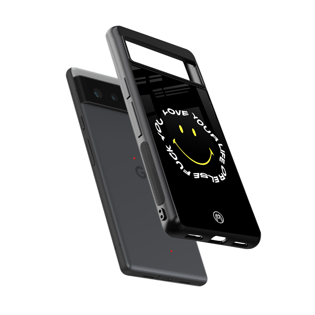 realisation back phone cover | glass case for google pixel 6