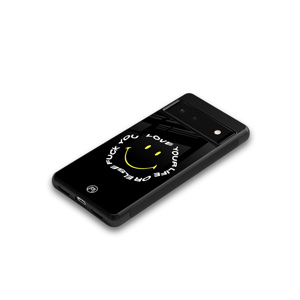 realisation back phone cover | glass case for google pixel 6