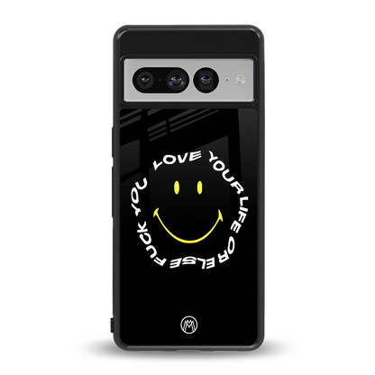 realisation back phone cover | glass case for google pixel 7 pro