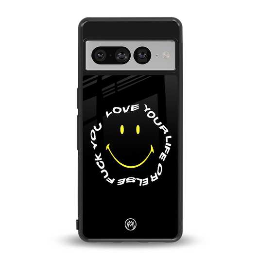 realisation back phone cover | glass case for google pixel 7 pro