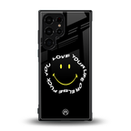 realisation back phone cover | glass case for samsung galaxy s23 ultra