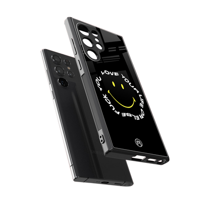 realisation back phone cover | glass case for samsung galaxy s23 ultra