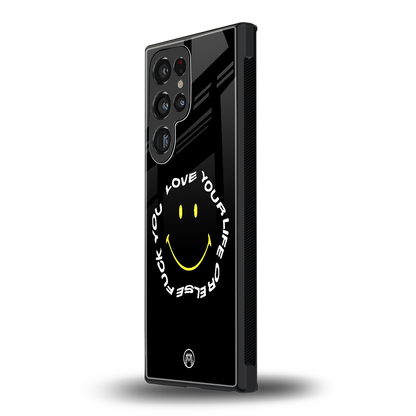 realisation back phone cover | glass case for samsung galaxy s23 ultra