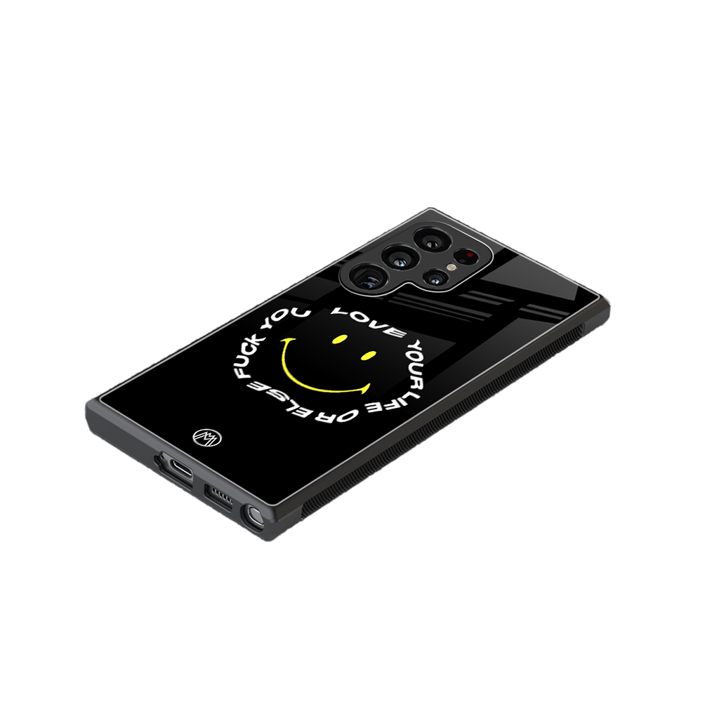 realisation back phone cover | glass case for samsung galaxy s23 ultra