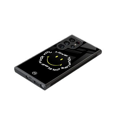 realisation back phone cover | glass case for samsung galaxy s23 ultra