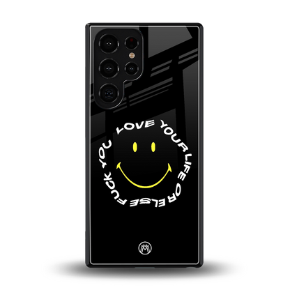 realisation back phone cover | glass case for samsung galaxy s25 ultra