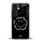 realisation back phone cover | glass case for samsung galaxy s25 plus