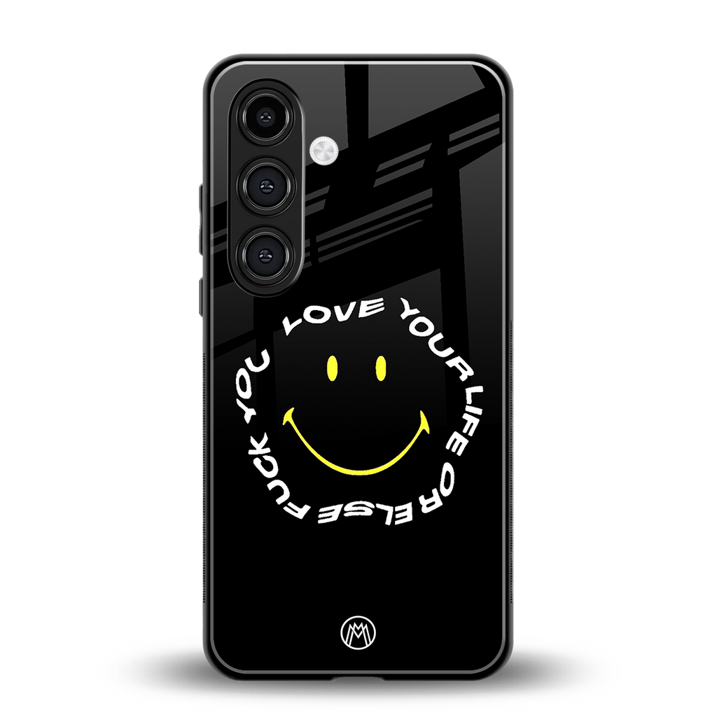realisation back phone cover | glass case for samsung galaxy s25