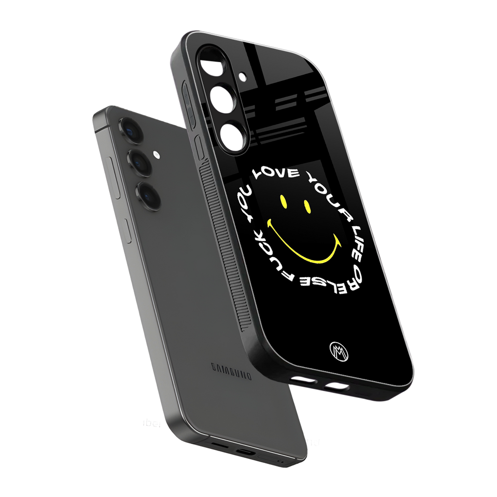 realisation back phone cover | glass case for samsung galaxy s24 plus