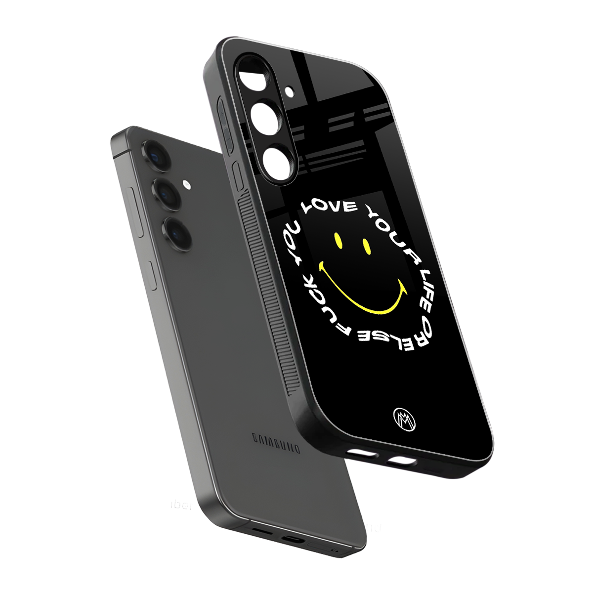 realisation back phone cover | glass case for samsung galaxy s24 plus
