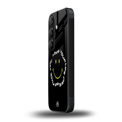 realisation back phone cover | glass case for samsung galaxy s23 plus