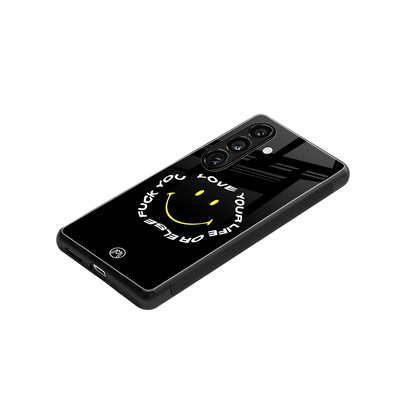 realisation back phone cover | glass case for samsung galaxy s23 plus