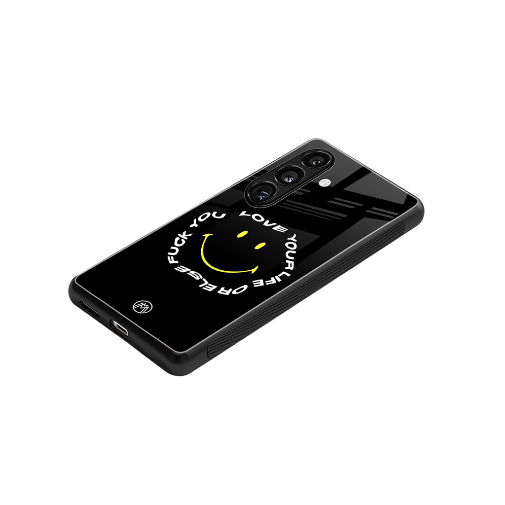 realisation back phone cover | glass case for samsung galaxy s25 plus