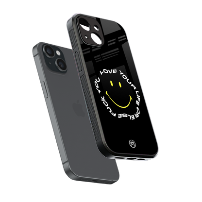 realisation back phone cover | glass case for iphone 15