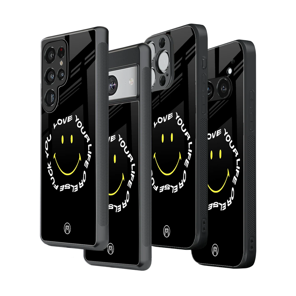 Stylish Glass Back Case for All Smartphones – iPhone, Samsung, OnePlus, Pixel, Redmi, Oppo, Vivo, Motorola