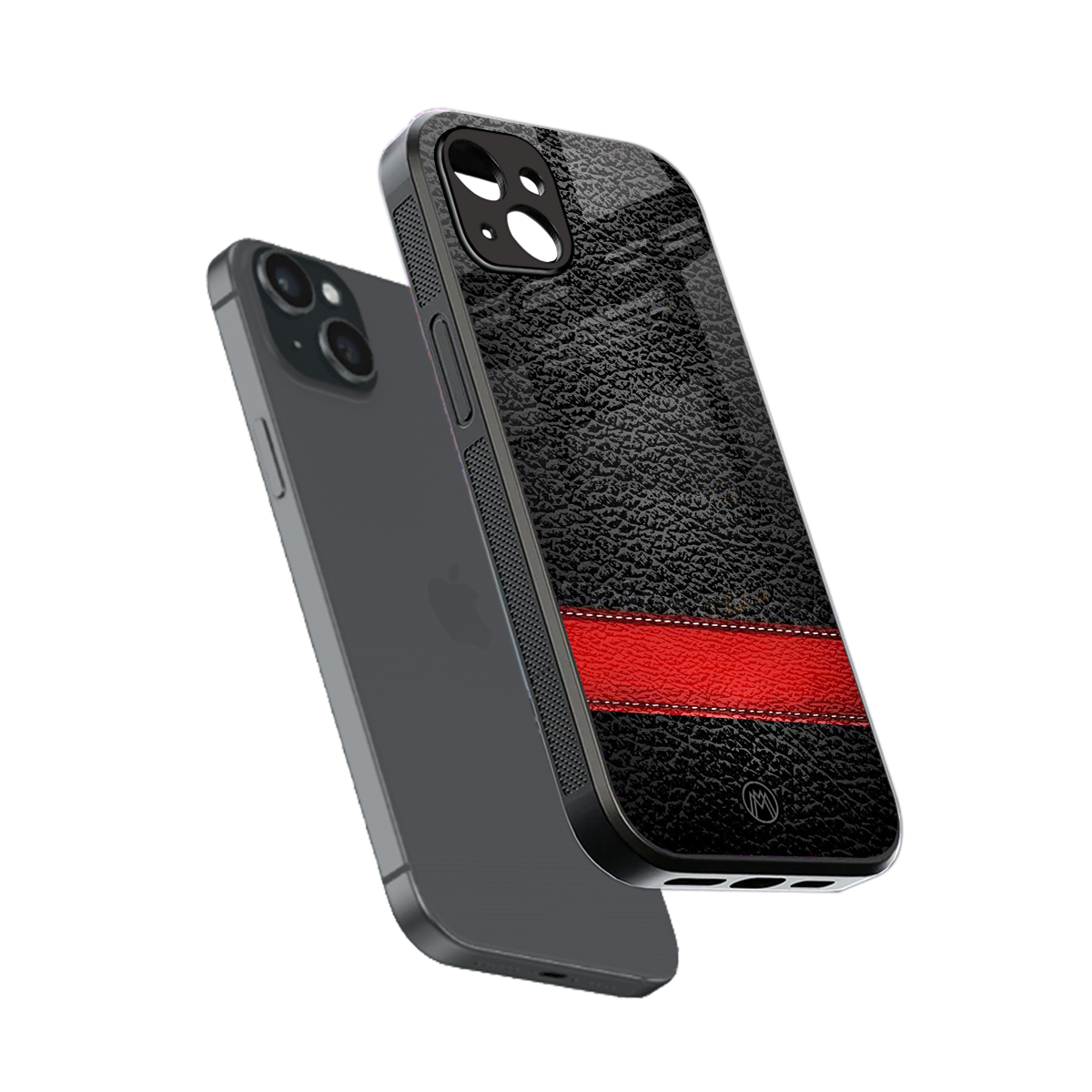 reaper's touch back phone cover | glass case for iphone 15 plus