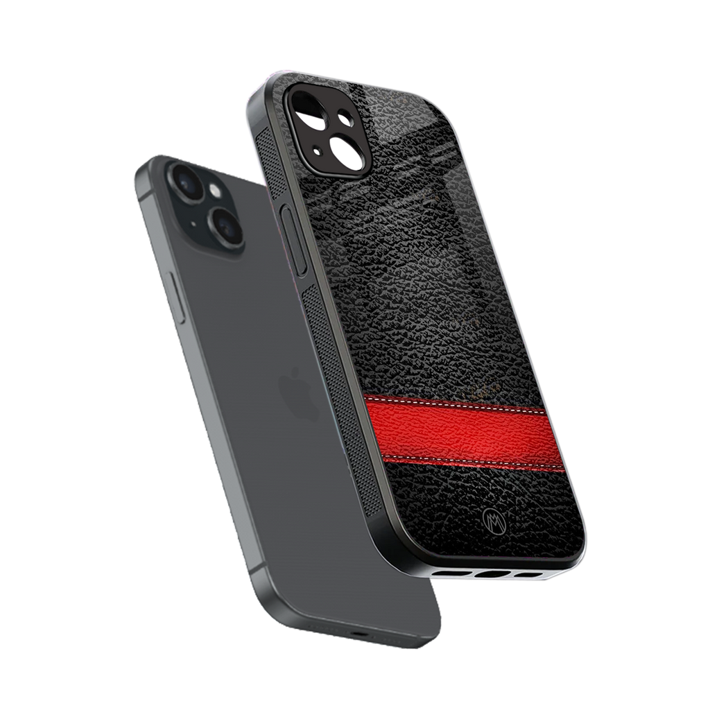 reaper's touch back phone cover | glass case for iphone 14 plus