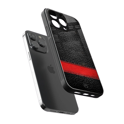 reaper's touch back phone cover | glass case for iphone 15 pro max